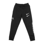 Nike Träningsbyxor Svart/Vit Black, Herr