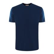 Valenza Interlock Supima T-shirt i vitt Blue, Herr