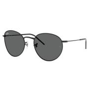 Ray-Ban Runda Reverse Solglasögon Mörkgrå Linser Black, Unisex