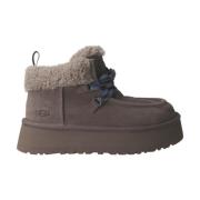 UGG Grå Cabin Cuff Låga Stövlar Gray, Dam