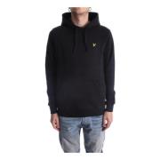 Lyle & Scott Hoodies Black, Herr