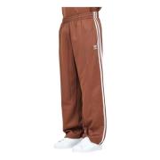 Adidas Originals Brun Baggy Fit Firebird Sportbyxor Brown, Herr