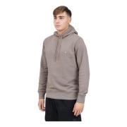 Calvin Klein Jeans Brun Hoodie Herr Casual Logo Brown, Herr