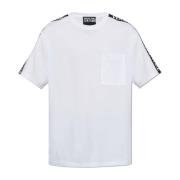 Versace Jeans Couture T-shirt med ficka White, Herr