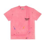 Gallery Dept. Vintage Logo Paint-Splattered T-Shirt Red, Herr