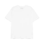 Philippe Model Vit Bomull Jersey T-shirt med Logo White, Herr