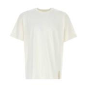 Bottega Veneta Krit T-shirt för män Beige, Herr