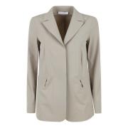 Max Mara Elegant Kaiser Jackor för Kvinnor Beige, Dam