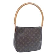 Louis Vuitton Vintage Pre-owned Canvas handvskor Brown, Dam