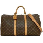 Louis Vuitton Vintage Pre-owned Canvas handvskor Brown, Dam