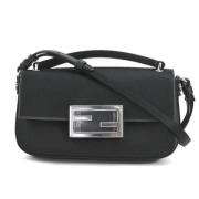 Fendi Vintage Pre-owned Silke fendi-vskor Black, Dam