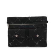 Chanel Vintage Pre-owned Canvas chanel-vskor Black, Dam