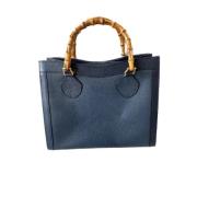 Gucci Vintage Pre-owned Laeder gucci-vskor Blue, Dam