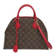 Louis Vuitton Vintage Pre-owned Canvas handvskor Brown, Dam