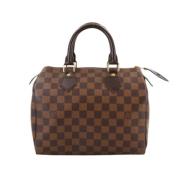 Louis Vuitton Vintage Pre-owned Canvas handvskor Brown, Dam