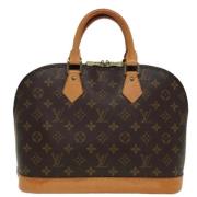 Louis Vuitton Vintage Pre-owned Canvas handvskor Brown, Dam