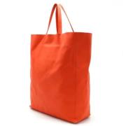 Celine Vintage Pre-owned Laeder totevskor Orange, Dam