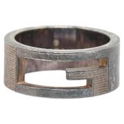 Gucci Vintage Pre-owned Metall ringar Gray, Dam