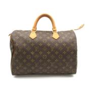 Louis Vuitton Vintage Pre-owned Canvas handvskor Brown, Dam