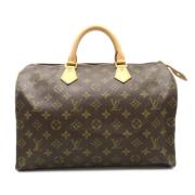 Louis Vuitton Vintage Pre-owned Canvas handvskor Brown, Dam