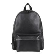 Orciani Läder ryggsäck Black, Herr