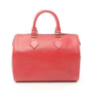 Louis Vuitton Vintage Pre-owned Laeder handvskor Red, Dam