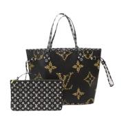 Louis Vuitton Vintage Pre-owned Canvas axelremsvskor Black, Dam