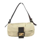 Fendi Vintage Pre-owned Canvas fendi-vskor Beige, Dam