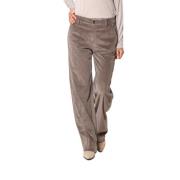 Mason's Sammet Corduroy Straight Fit Chino Byxor Gray, Dam