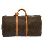 Louis Vuitton Vintage Pre-owned Canvas handvskor Brown, Dam