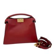 Fendi Vintage Pre-owned Laeder fendi-vskor Red, Dam