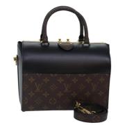 Louis Vuitton Vintage Pre-owned Canvas handvskor Brown, Dam