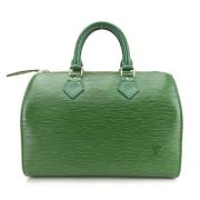 Louis Vuitton Vintage Pre-owned Laeder handvskor Green, Dam