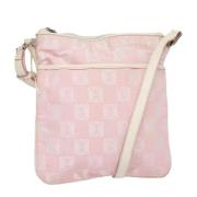 Loewe Pre-owned Pre-owned Canvas axelremsvskor Pink, Dam