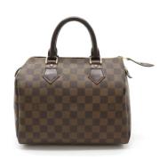 Louis Vuitton Vintage Pre-owned Canvas handvskor Brown, Dam