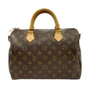 Louis Vuitton Vintage Pre-owned Canvas handvskor Brown, Dam