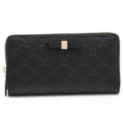 Gucci Vintage Pre-owned Laeder plnbcker Black, Dam