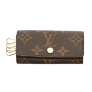 Louis Vuitton Vintage Pre-owned Tyg nyckelhllare Brown, Dam