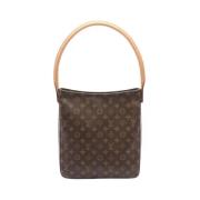 Louis Vuitton Vintage Pre-owned Canvas handvskor Brown, Dam