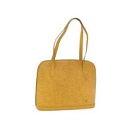 Louis Vuitton Vintage Pre-owned Laeder louis-vuitton-vskor Yellow, Dam