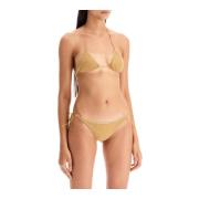 Oseree Lumière Triangel Bikini Set Yellow, Dam