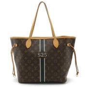 Louis Vuitton Vintage Pre-owned Canvas axelremsvskor Brown, Dam