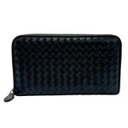 Bottega Veneta Vintage Pre-owned Laeder plnbcker Black, Dam