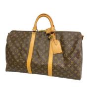 Louis Vuitton Vintage Pre-owned Canvas handvskor Brown, Dam