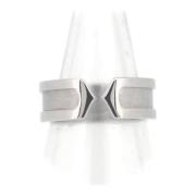 Cartier Vintage Pre-owned Metall ringar White, Dam