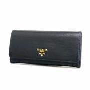 Prada Vintage Pre-owned Laeder plnbcker Black, Dam