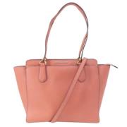 Michael Kors Pre-owned Pre-owned Canvas totevskor Pink, Dam