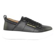 Alexander Smith Stiliga Svarta Wembley Sneakers Black, Herr