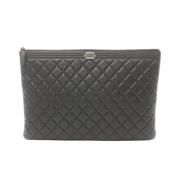 Chanel Vintage Pre-owned Laeder chanel-vskor Black, Dam