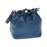 Louis Vuitton Vintage Pre-owned Laeder louis-vuitton-vskor Blue, Dam